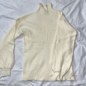 Cream sweater